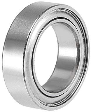 sourcing map SMR117ZZ Kugellager Rillenkugellager Doppelt Geschirmt 440C Edelstahl Bearing Skateboard Bearings 7mm x 11mm x 3mm Rollenlager Skateboard Kugellager Kugellager Set