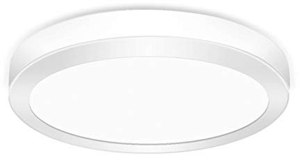 EXTRASTAR LED Ceiling Lights, 12W 1020Lm Bathroom Ceiling Light, 73W Equivalent, Ø172mm Round Flush LED Ceiling Lamp, Ceiling Light Fitting for Living Room Bedroom-6500K Daylight