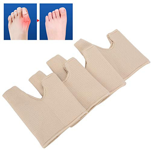 2 Paare Hallux Valgus Korrektur, Hallux Valgus Bandage, Orthopädische Bunion Schiene U förmige Bunion Korrektur Orthopädische Vorderfußpolster Hallux Valgus Relief Big Toe Alignment(S)