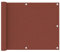 Festnight Balkon Sichtschutz Balkonsichtschutz Balkonabdeckung Balkonbespannung Sonnenschutz Garten Balkonverkleidung wasserdicht Terracotta-Rot 75x300 cm Oxford-Gewebe