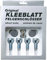 KLEEBLATT Felgenschloss M12x1,25x24mm Kegelbund 60° kompatibel mit Alfa Romeo Fiat Ford Opel 4er-Set 4x silberne Felgenschlösser Felgensicherung Radsicherung Radsicherungsschrauben Typ 923