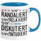 Trendation - Krankenschwester Tasse Geschenk Propofol Spritze Geschenk Krankenschwestern Kaffeetasse Arzt Ärtzin Arzthelferin (Blau)