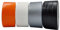 ACIT Kit Ruban Adhésif Toilé pour Réparations, un rouleau de chaque couleur (noir, gris, blanc, orange), ruban adhésif toilé fort, Étanchéité ou Emballage