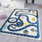Spielteppich Kinderteppich Straße Auto Verkehr | Teppich für Kinderzimmer | Verschiedene Farbvarianten, Farbe:Blue, Maße:80x150 cm