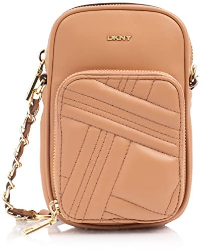 DKNY Damen Asha Phone Crossbody, Cashew