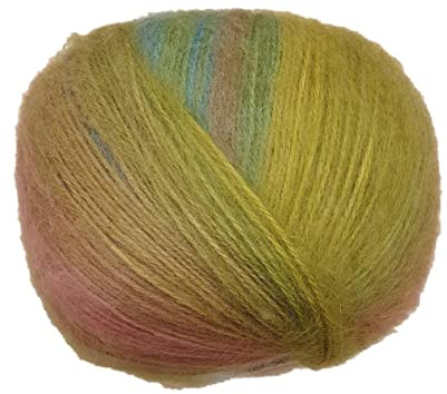 Shhhhh DK 20% Wool Brushed Rainbow Knitting Crochet (SH04)
