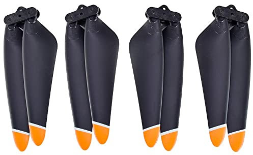 KEYESMINER Zubehör für Drohnen for JJRC X17 Heißer Original Propeller X17-04 RC Drone Qaucopter Ersatzteile Blades Set Ersatzzubehör for JJRC X17 austauschbar (Color : 4pcs orange)