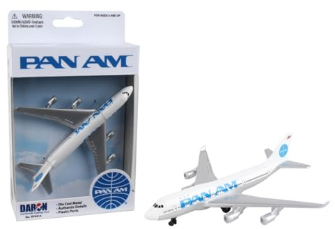 Limox Boeing 747 PAN AM Spielzeug Flugzeug Miniaturmodell aus Metall und Kunststoff