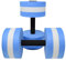 AQASKIN Manubri galleggianti acquagym per Sport in Acqua - manubri per rafforzare i Muscoli - Esercizi in Acqua - Accessori per allenare Braccia, Spalle, Petto, Schiena e Fascia Addominale.(1 Coppia)