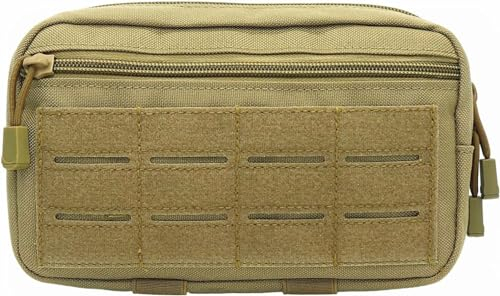 YONCONO Tactical Molle Pouch, Multi-Purpose EDC Admin Pouch Utility Gadget Gear Backpack Military Waist Bag for Outdoor, Hunting, Traveling, Hiking