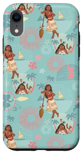 iPhone XR Disney Moana Tropical Summer Adventures with Pua and Heihei Case