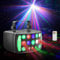 Discolicht Partylicht, 4 in 1 RGB DJ Lichter Party Licht mit Fernbedienung, DMX 512 Effektstrahler Musikgesteuert Sound Activated Perfekt für Hochzeiten, Bars, Clubs, Disco und Festivals
