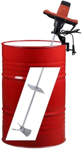 LXWKAI 3280 W elektrischer pneumatischer Rührer, Tankfass-Clip-Farbrührer, Luftrührer-Farbmischwerkzeug, Beschichtungsmischmaschine für Farben, Beschichtungen, Klebstoffe, Tinten