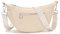 Vezluax Bauchtasche Damen umhängetasche Damen stylisch PU Leder Crossbody Bag Damen mit Mehreren Innenfächern Beige