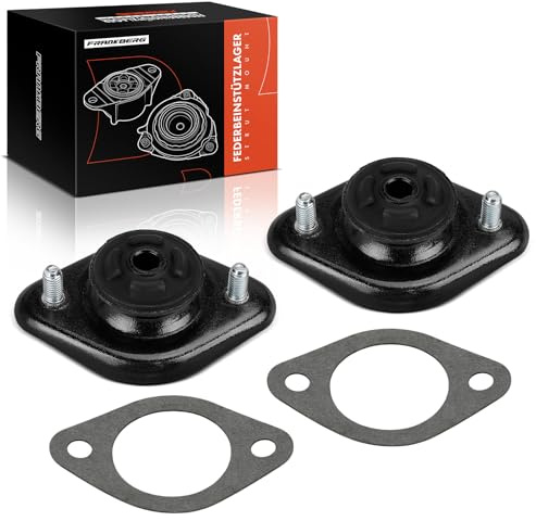 Frankberg 2x Domlager Federbeinstützlager Hinterachse links rechts | Kompatibel mit 3er E36 3er Cabriolet E36 3er Compact E36 3er Coupe E36 Z3 E36 Replace# 33521092362