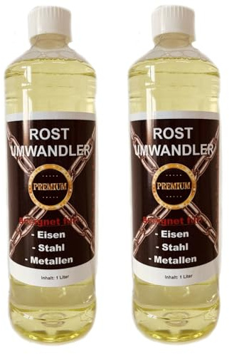 2x 1 L Rostumwandler ROSTLÖSER Entroster Rostentferner Rostschutz