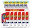 6x Flash Spray With Bleach Multi-Purpose Cleaner – 800ml | Powerful Degreaser & Stain Remover | Eucalyptus Scent | Streak-Free Shine for Hard Surfaces