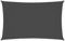 HOMTAKIE Voile de Parasol Tissu Oxford rectangulaire 2x5 m Anthracite