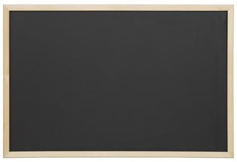 Laneryin Kreidetafel zum Aufhängen, Tafel Kinder, Schiefertafel zum Beschriften, Kreidetafel mit Holzrahmen für Schule, Wohnung Und Büro 60x40cm