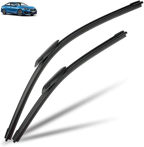 zhaojiangan 2PCES Essuie-Glace Avant en Caoutchouc,pour BMW 2 Series Gran Coupe F44 2020-2023 Balais D'essuie Glace Avant 26+17