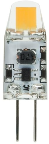 Prolite G4/LED/1.2W/SIL/27 12v 1.2w LED G4 Capsule Bulb, 2700K, Non Dimmable, Clear, 110lm =10w