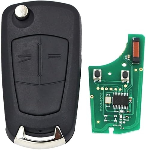 Flip Remote Car Key 433Mhz For Opel/Vauxhall Vectra C ,Signium
