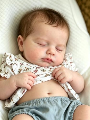 Anano Reborn Baby Dolls Girls 45 Cm Realistic Baby Dolls, Realistic Silicone Full Body Reborn Babies That Look Like Real Full Silicone Body Babys Doll (Country)