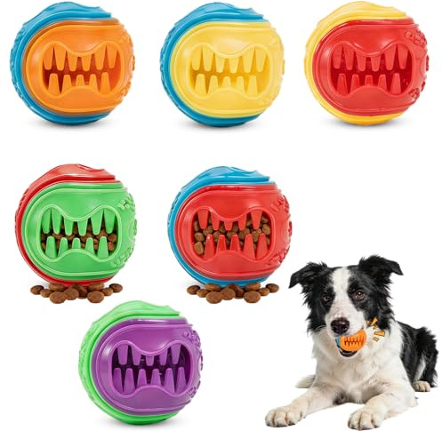 Balle à mâcher pour Chien pour Chiens de Petite et Moyenne Taille