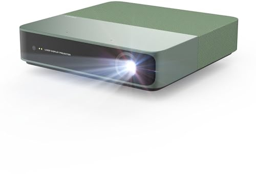 S5 Proyector Láser ALPD 1080P, 500 Lúmenes ISO, Mini Portátil, Cine en Casa
