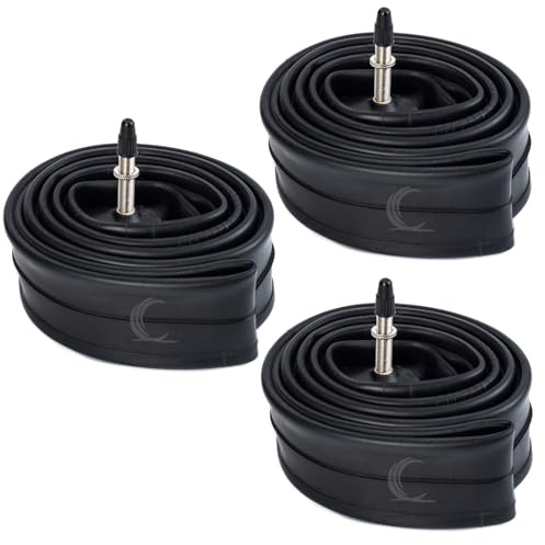 Contrast 700 x 28-35c Road Bike Inner Tubes - Presta Valve (Pack of 3)