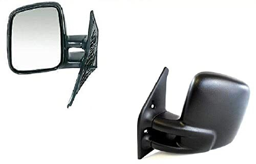 TVP Trade Vehicle Parts.co.uk Compatible With Door Wing Mirror Manual Outside Adjust Left N/S Vw Transporter T4 1991-2004