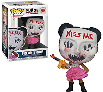 Funko 43454 POP. Vinyl Movies: The Purge-Freak Bride (Election Year) Frk (Ectn Yr) Collectible Figure, Multicolour