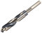sourcing map Foret Hélicoïdal Mèche à Tige Réduite 18mm en Acier Haute Vitesse HSS 4341 avec 10mm Tige 1Pcs