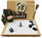 Artcome Japanese Zen Sand Garden for Desk with Rake, Stand, Rocks and Mini Furnishing Articles - Office Table Accessories, Mini Zen Sand Garden Kit - Meditation Gifts