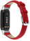 RuenTech Compatible avec les bracelets Fitbit Luxe pour homme et femme - Bracelet de rechange fin et fin pour montre connectée Fitbit Luxe (rouge)
