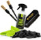detailmate Allzweckreiniger Set: Wizard of Gloss One Allround Surface Cleaner 750ml + Nuke Guys Reinigungspinsel Small & Large + Textilbürste + 2X Premium Mikrofasertuch 320GSM