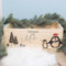 Personalisierte Adventskiste - Adventskalender 2024 Kinder aus Holz mit Namen - Aquarell Druck Kalender DIY - Weihnachtskalender für Kinder - hello mini (Pinguin Druck)