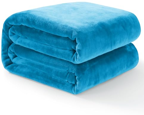 RUIKASI Kuscheldecke Flauschig Riesig Petrol - 230x270 cm Decke Sofa Warm, Fleecedecke Riesen Türkis Couchdecke, Überwurf als Wohnzimmer Weich für Winter