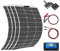 Aysolar 400W 12V Kit Panneau Solaire Souple 4x100W 18V Monocristallin Panneaux Solaires avec 40A Charge Contrôleur pour Batterie, Camping-Car, Camper, Van, Bateaux, Caravane