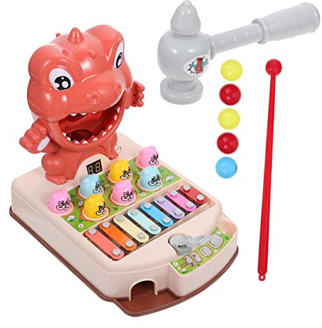Abaodam 3 Sätze -Spielzeug Kinderspielzeug Angelspielzeug Für Kinder Interaktives Hammerspielzeug Holzxylophon Für Kinder Puzzle Baby Maulwurf Elektronische Komponenten