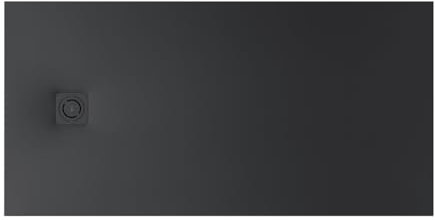 Roca - Receveur de douche - Receveur de douche extra plat en Stonex® Terran-N + Grille Twist - 1800x800mm - Noir