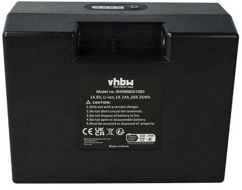 vhbw 1x Batterie Remplacement pour PowaKaddy LI30-12, LI22-12 pour Chariot de Golf électrique (18200mAh, 14,8V, Li-ION)