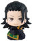 Jilijia Anime Figur Geto Suguru Q Version Figur Sitzende Position Modell 10CM Kuchen Dekoration Geschenke für Fans