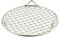 EpheyFIF Grille de barbecue ronde de rechange en acier inoxydable 201, grille de refroidissement avec pieds, filet de barbecue d'extérieur pour fumoir, granulés, gaz et charbon de bois (18 cm)