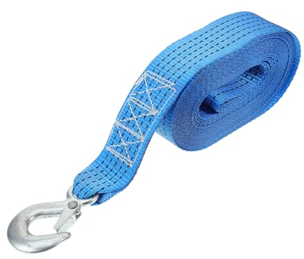 CANIGHT Anhängerwindengurt Abschleppgurt Hochleistungs-windenseil Polyester-gurtband Stahl-zugseil Stabile Befestigung Einfache Handhabung Für Anhänger Und Boote