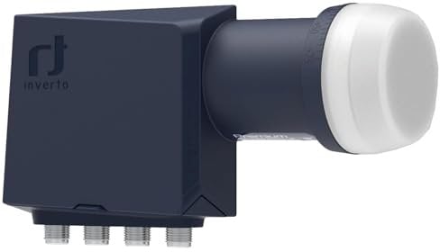 Inverto Quad Premium LNB IDLP-QDL413-PREMU-OPN 40mm, Full HD, 4K, mit LTE-Filter (Quad (IDLP-QDL413-PREMU-OPN))