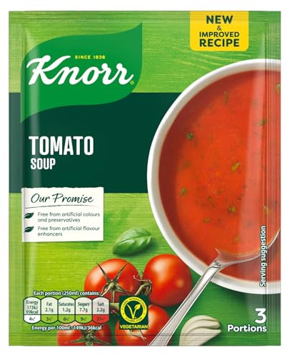 Knorr Tomato Packet Soup Mix, 77g, Pack of 3, Irish Recipe