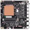 SJRC 6 Bay NAS Motherboard 12th Gen Core i5 12450H, 6 x M.2 NVMe Mini ITX MBOD with 4 Port i226V 2.5GbE LAN, 17 x17 cm Computer Board with DDR5 16GB RAM 512GB SSD, PCIe4.0 x4