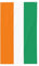 Drapeau de la Côte d'Ivoire, en polyester, imprimé vif, prêt pour les vacances et les fêtes