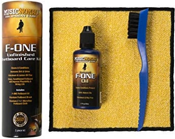 MusicNomad MN125 F-ONE Unfinished Fretboard Care Kit